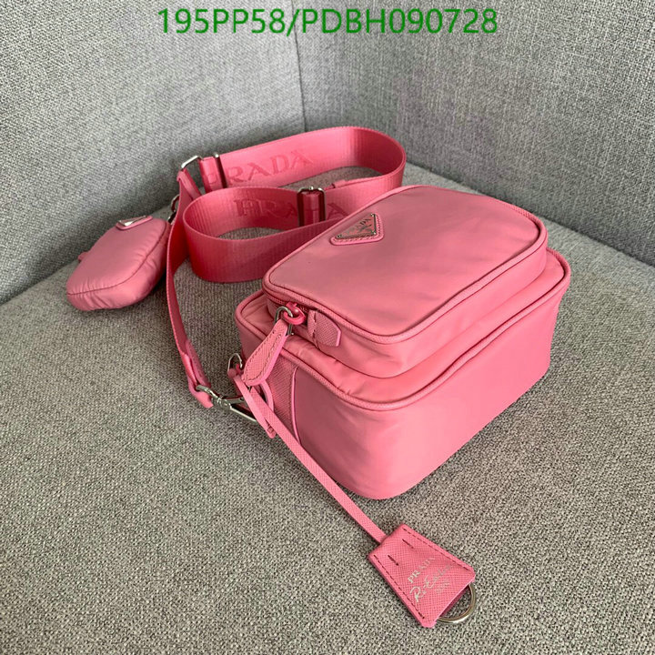 Prada Bag-(Mirror)-Diagonal-,Code:PDBH090728,$:195USD