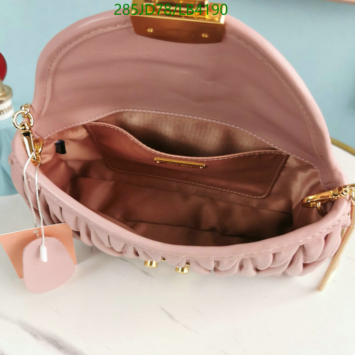 Miu Miu Bag-(Mirror)-Diagonal-,Code: LB4190,$: 285USD