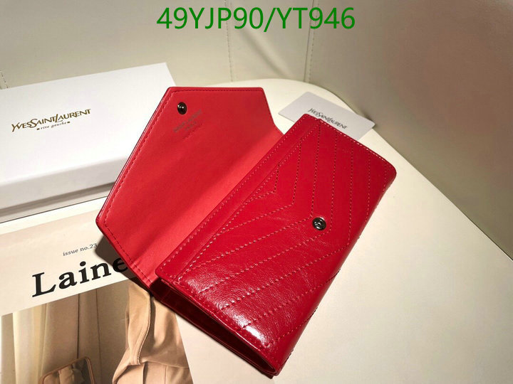 YSL Bag-(4A)-Wallet-,Code: YT946,$: 49USD