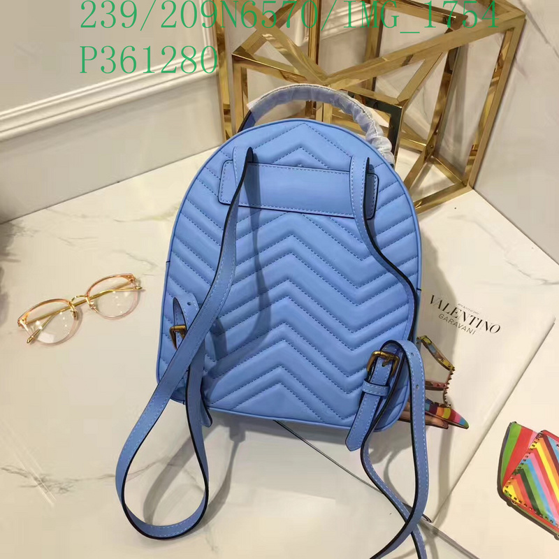 Gucci Bag-(Mirror)-Backpack-,Code: GGB112753,$: 239USD