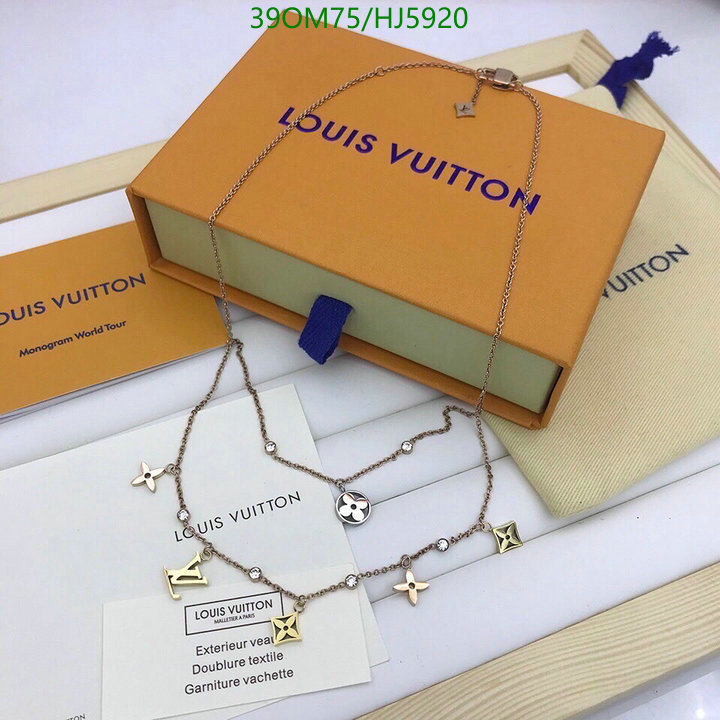 Jewelry-LV,Code: HJ5920,$: 39USD