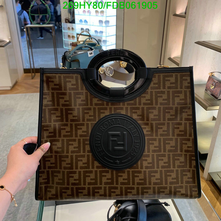 Fendi Bag-(Mirror)-Handbag-,Code: FDB061905,$: 269USD