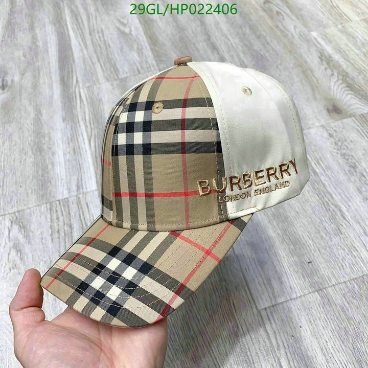 Cap -(Hat)-Burberry, Code: HP022406,$: 29USD