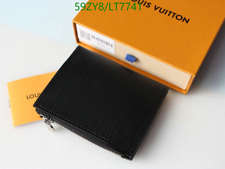 LV Bags-(4A)-Wallet-,Code: LT7741,$: 59USD