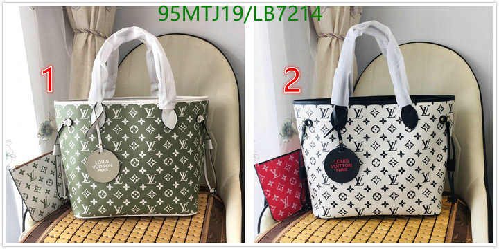 LV Bags-(4A)-Neverfull-,Code: LB7214,$: 95USD