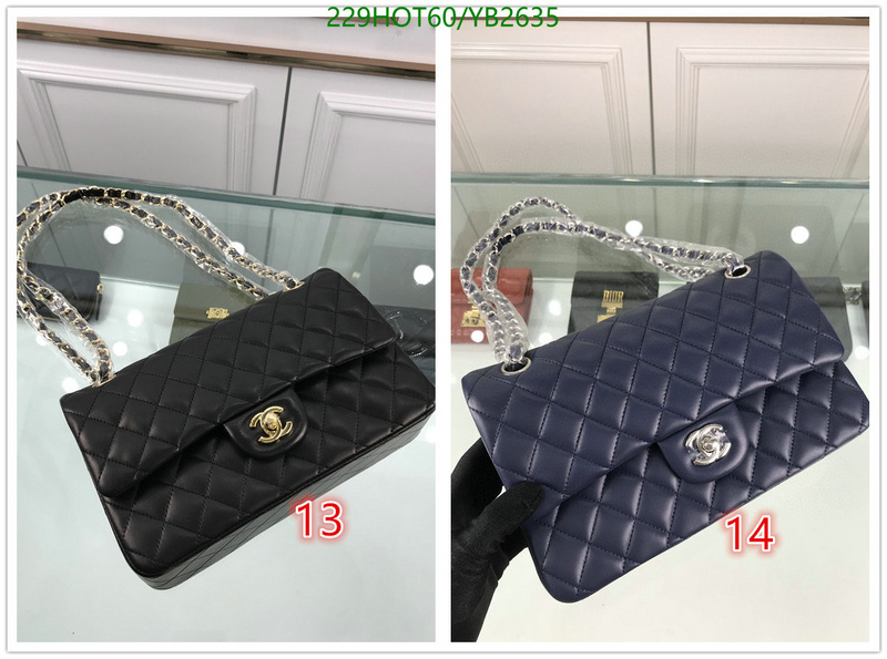 Chanel Bags -(Mirror)-Diagonal-,Code: YB2635,$: 229USD