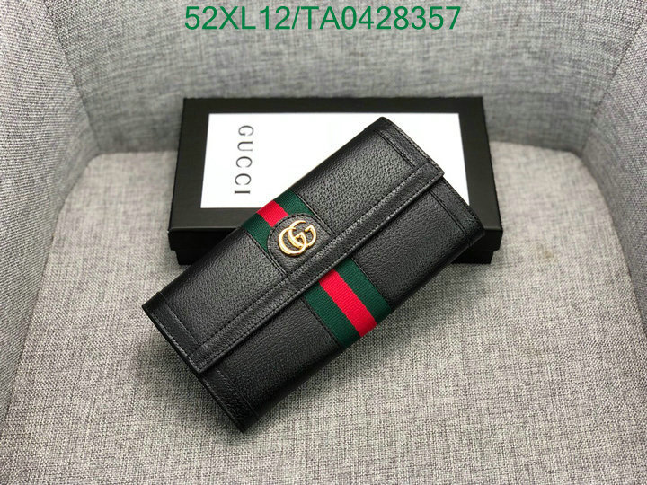 Gucci Bag-(4A)-Wallet-,Code:TA0428357,$: 52USD