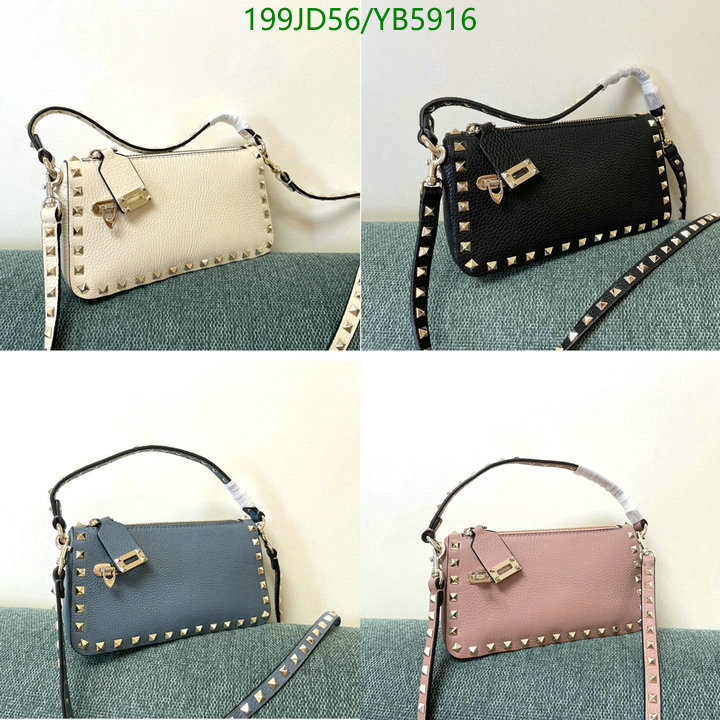 Valentino Bag-(Mirror)-Diagonal-,Code: YB5916,$: 199USD