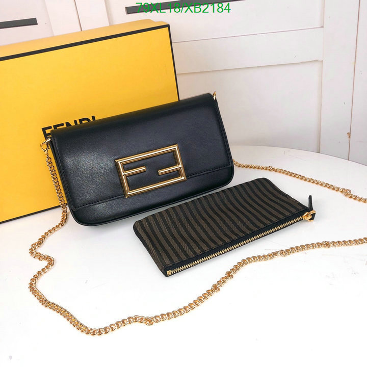 Fendi Bag-(4A)-Baguette-,Code: XB2184,$: 79USD