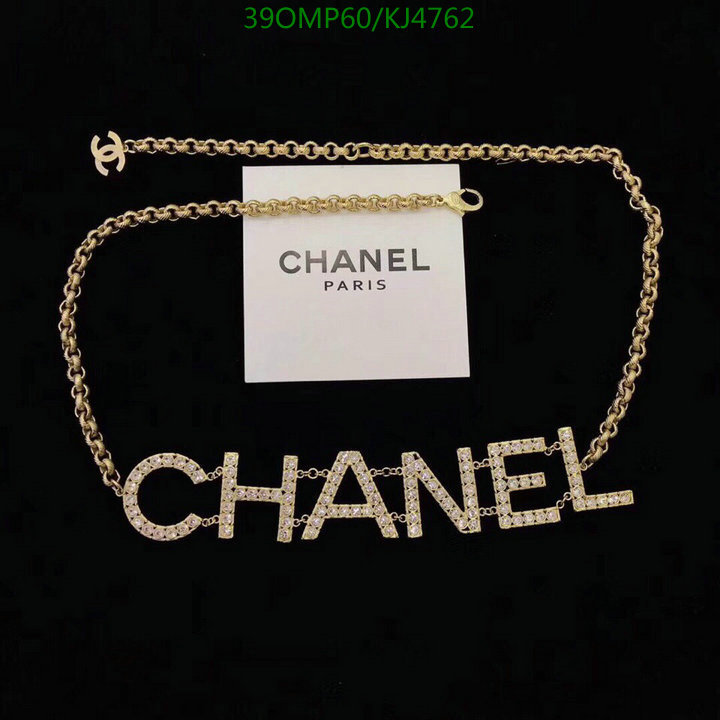 Jewelry-Chanel,Code: KJ4762,$: 39USD