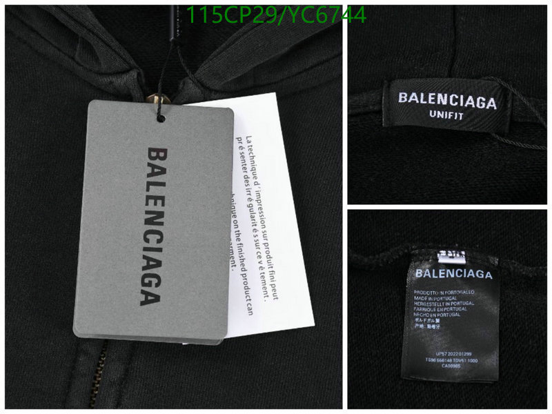 Clothing-Balenciaga, Code: YC6744,$: 115USD