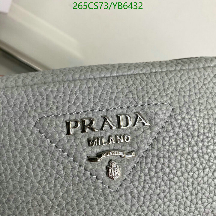 Prada Bag-(Mirror)-Diagonal-,Code: YB6432,$: 265USD