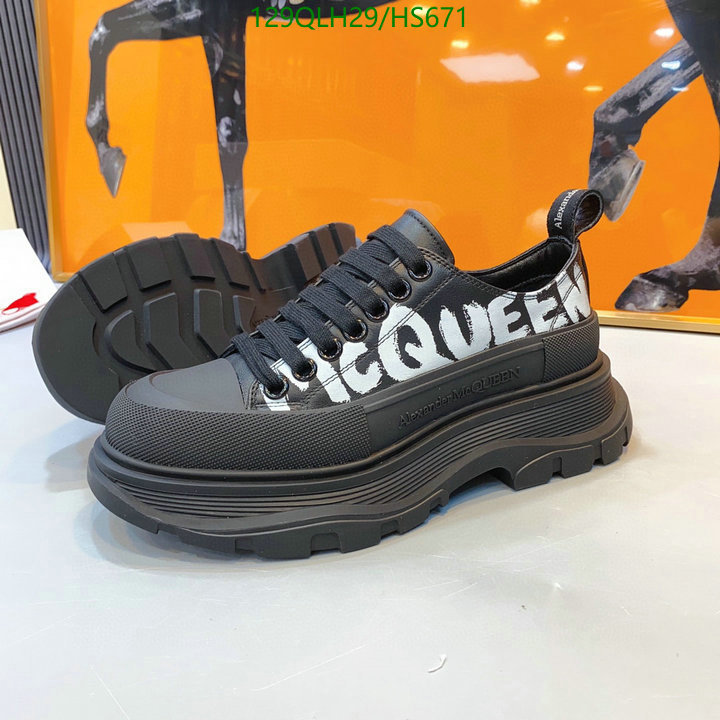 Men shoes-Alexander Mcqueen, Code: HS671,$: 129USD