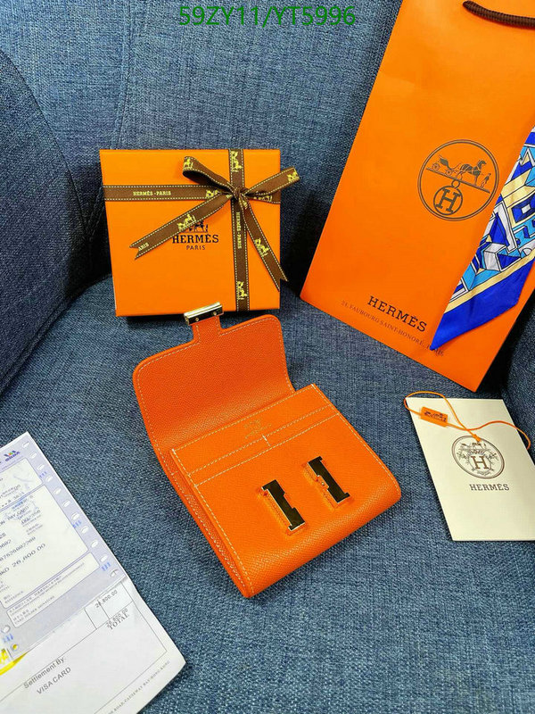 Hermes Bag-(4A)-Wallet-,Code: YT5996,$: 59USD