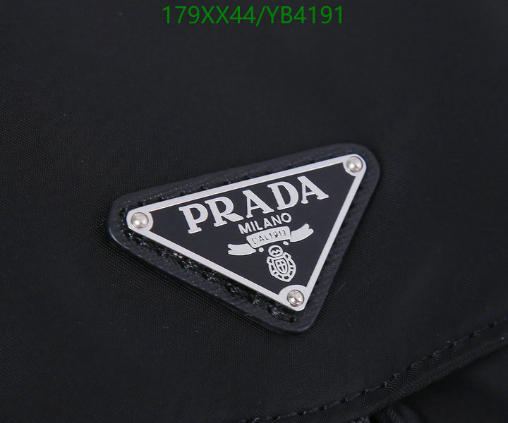 Prada Bag-(Mirror)-Backpack-,Code: YB4191,$: 179USD