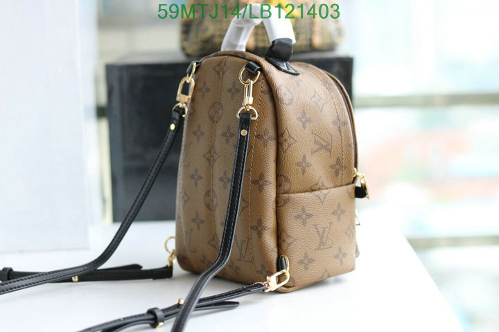 LV Bags-(4A)-Backpack-,Code: LB121403,$: 59USD