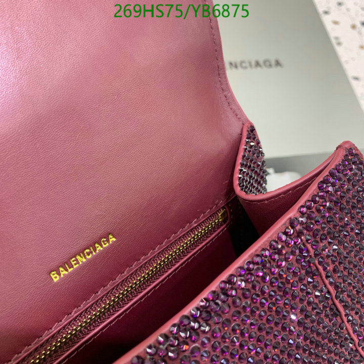 Balenciaga Bag-(Mirror)-Hourglass-,Code: YB6875,