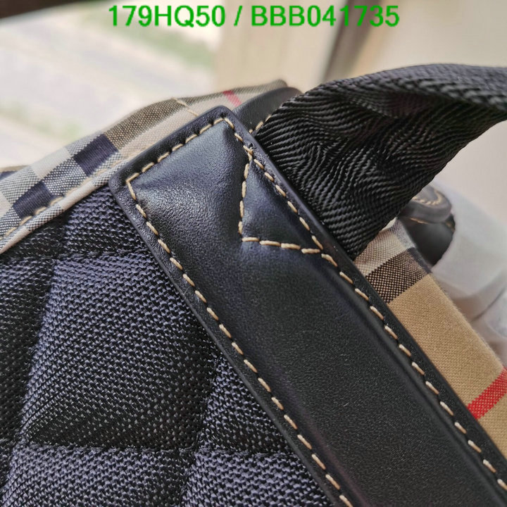 Burberry Bag-(Mirror)-Backpack-,Code: BBB041735,$: 179USD