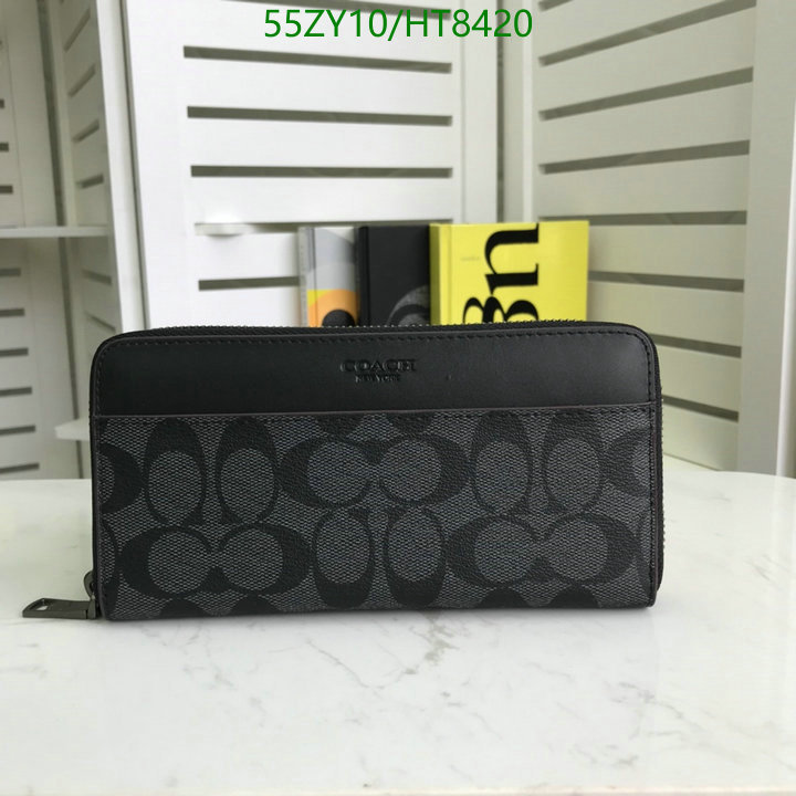 Coach Bag-(4A)-Wallet-,Code: HT8420,$: 55USD