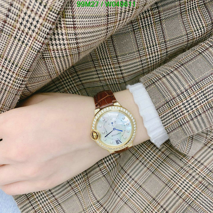 Watch-4A Quality-Cartier, Code: W040611,$: 99USD