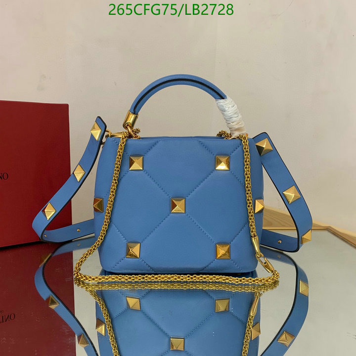 Valentino Bag-(Mirror)-Roman Stud,Code: LB2728,$: 265USD