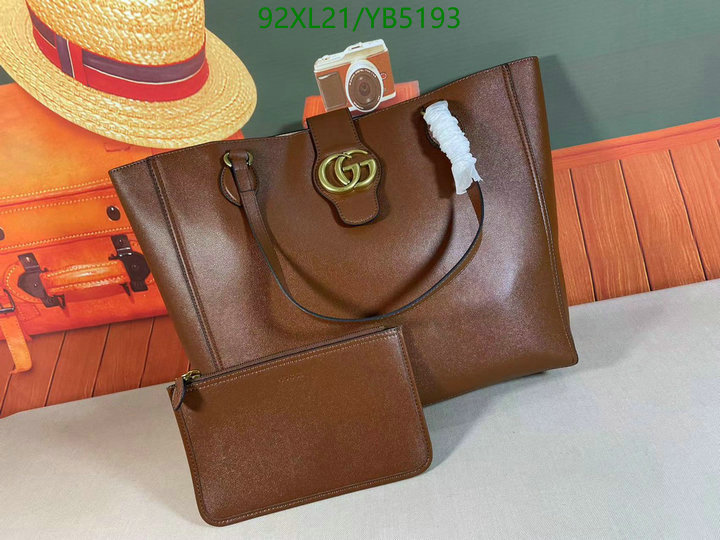 Gucci Bag-(4A)-Handbag-,Code: YB5193,$: 92USD