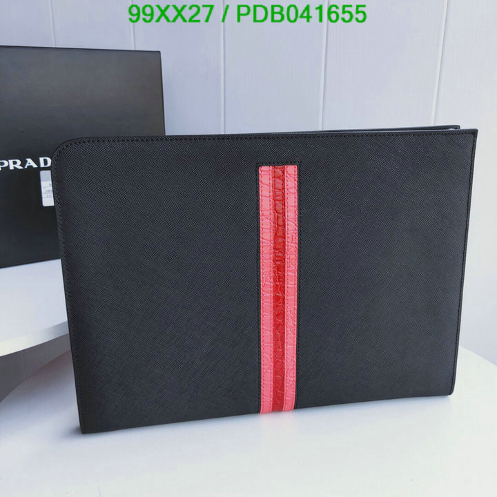 Prada Bag-(Mirror)-Clutch-,Code: PDB041655,$: 99USD