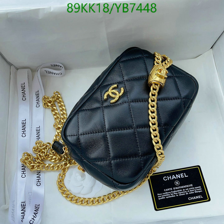 Chanel Bags ( 4A )-Diagonal-,Code: YB7448,$: 89USD