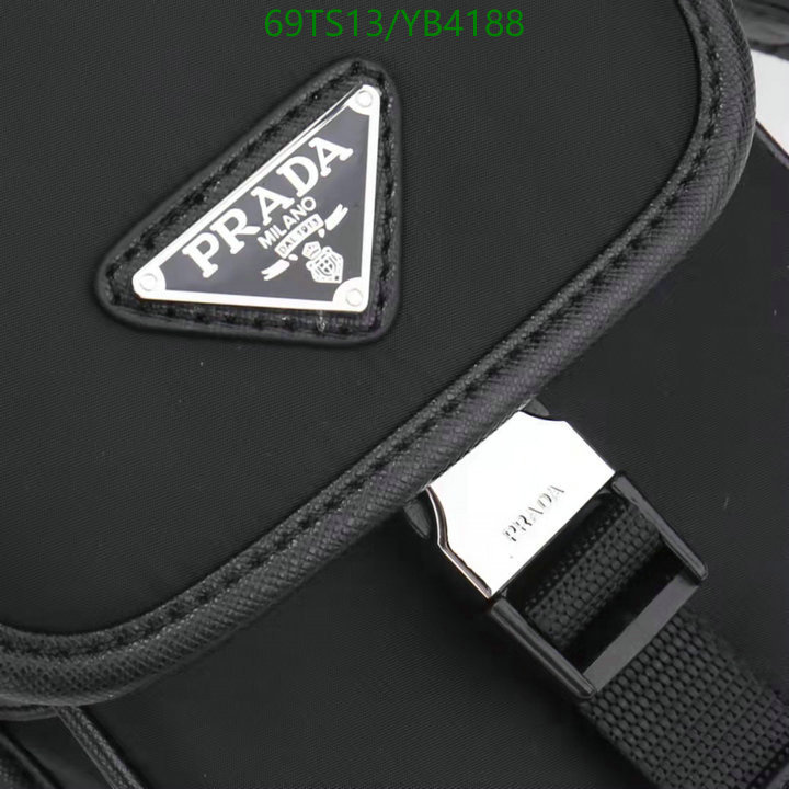 Prada Bag-(4A)-Diagonal-,Code: YB4188,$: 69USD