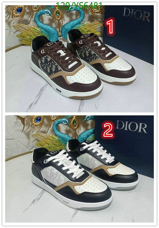 Men shoes-Dior, Code: YS6481,$: 129USD