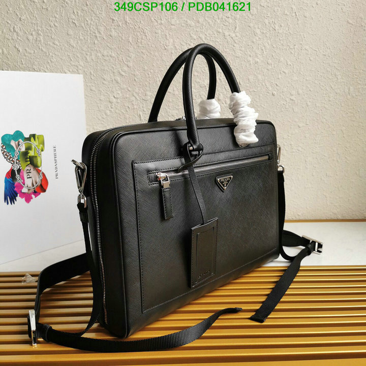Prada Bag-(Mirror)-Handbag-,Code: PDB041621,$: 349USD