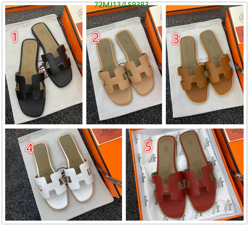 Women Shoes-Hermes, Code: LS9383,$: 72USD