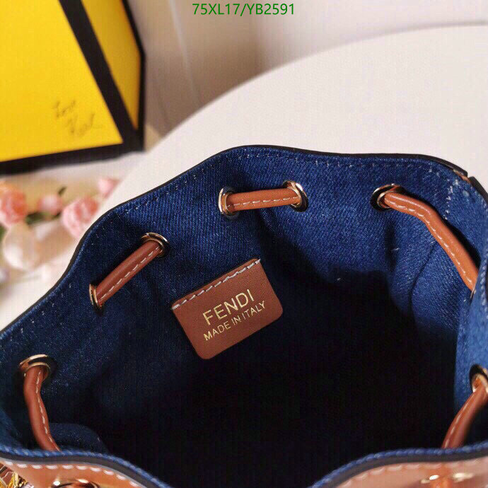 Fendi Bag-(4A)-Mon Tresor-,Code: YB2591,$: 75USD