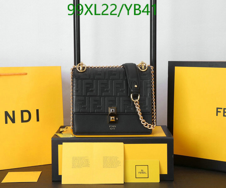 Fendi Bag-(4A)-Diagonal-,Code: YB41,$: 99USD