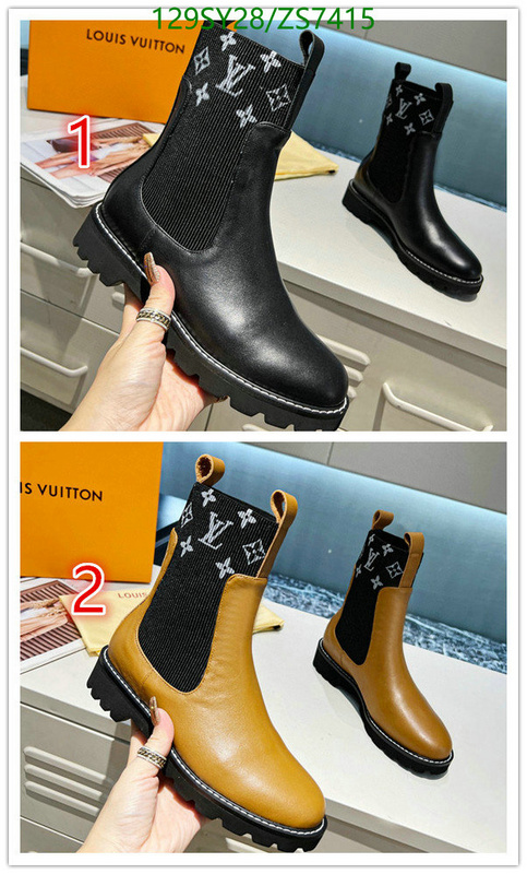 Women Shoes-LV, Code: ZS7415,$: 129USD
