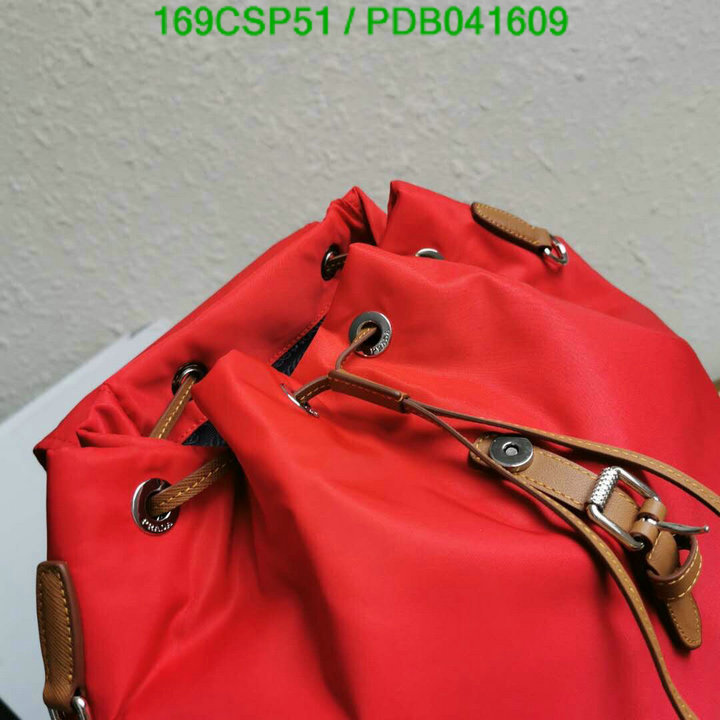 Prada Bag-(Mirror)-Backpack-,Code: PDB041609,$: 169USD