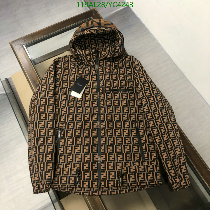 Down jacket Men-Fendi, Code: YC4243,$: 119USD