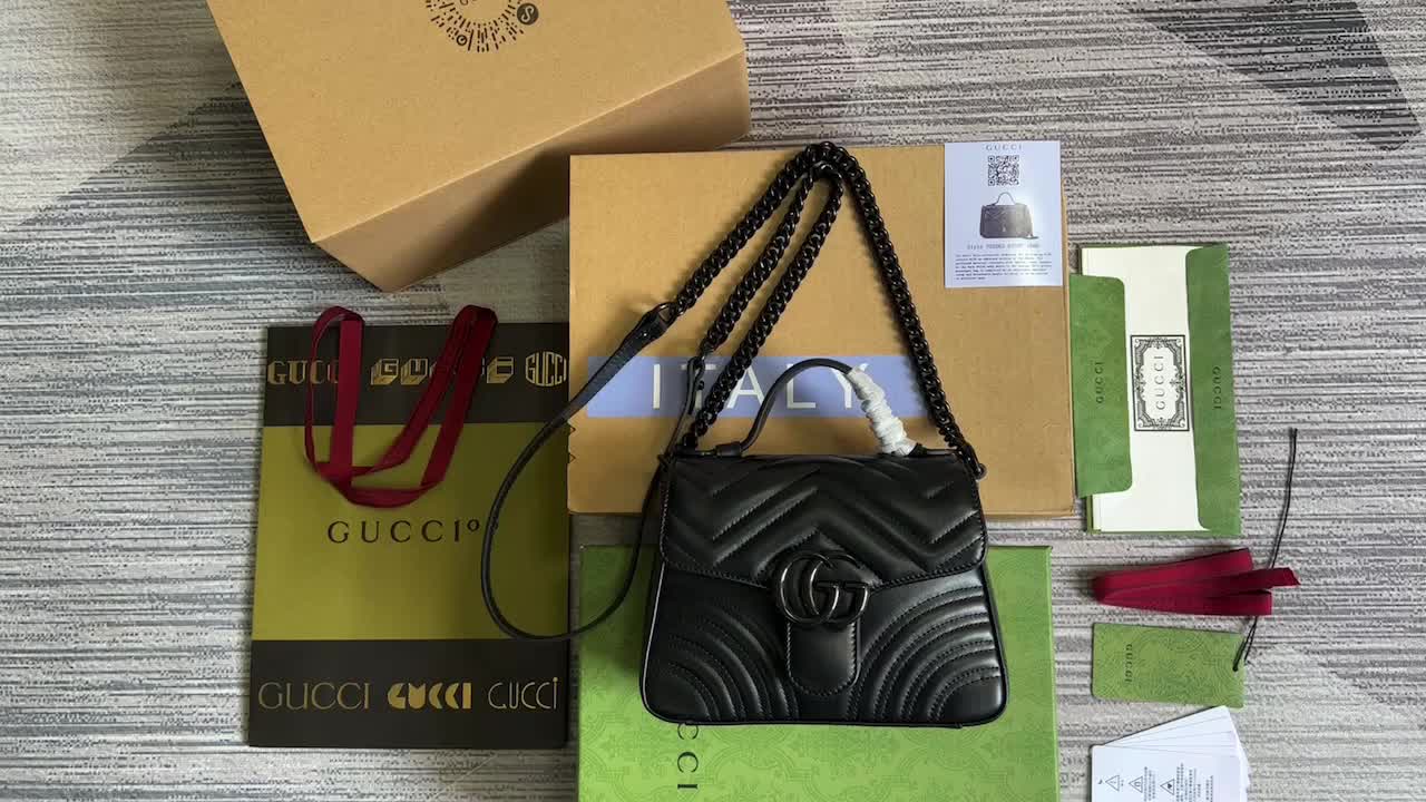 Gucci Bag-(Mirror)-Marmont,Code: LB9259,$: 209USD