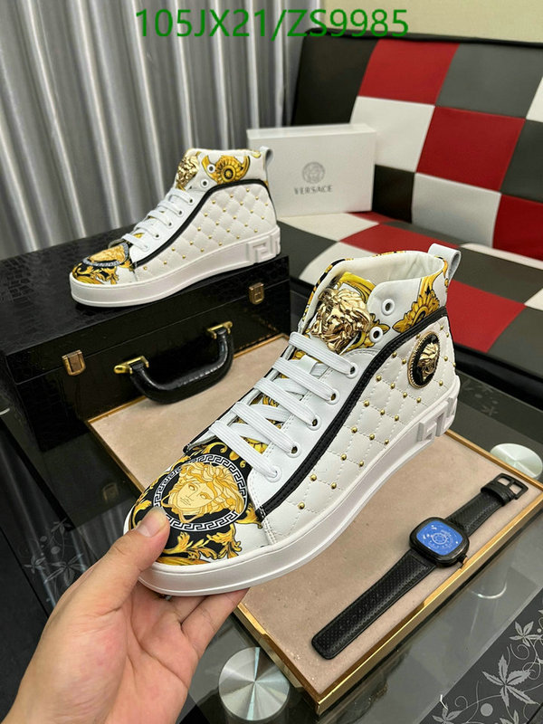 Men shoes-Versace, Code: ZS9985,$: 105USD