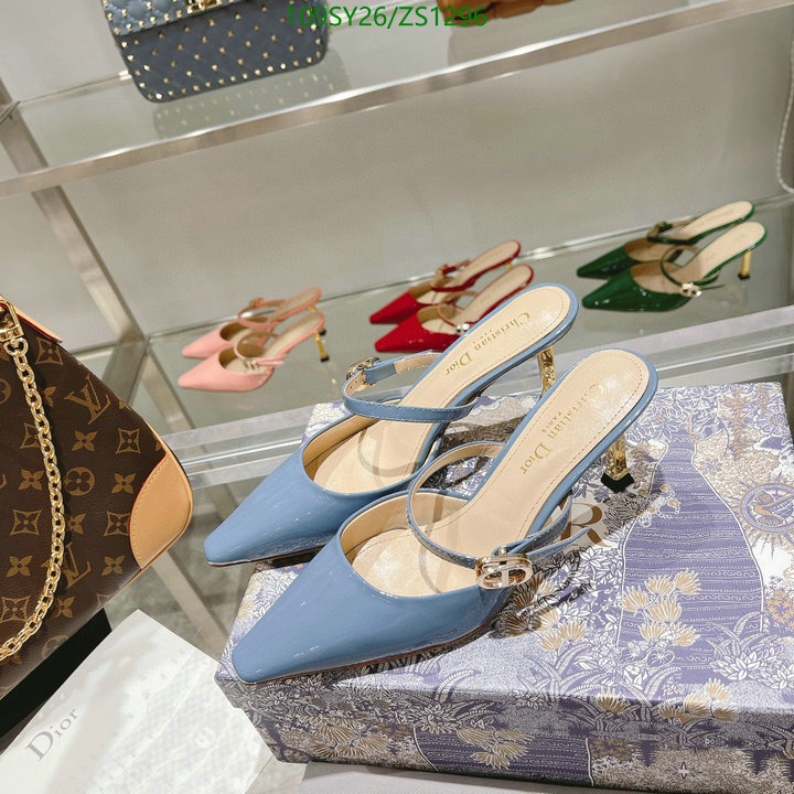 Women Shoes-Dior,Code: ZS1296,$: 109USD