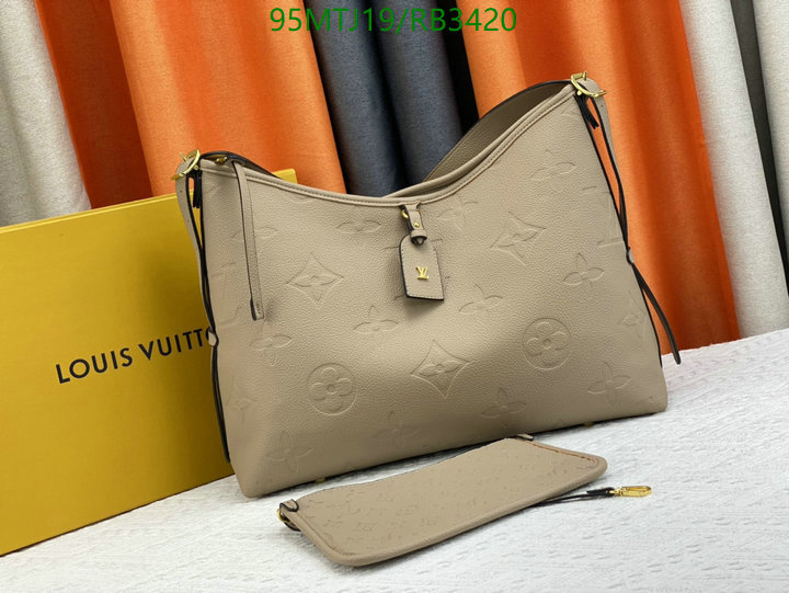 LV Bags-(4A)-Handbag Collection-,Code: RB3420,