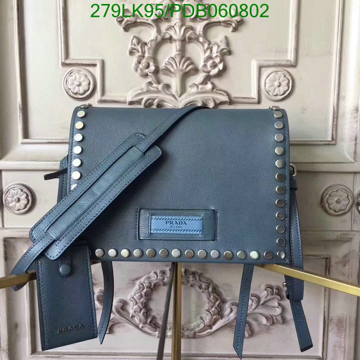 Prada Bag-(Mirror)-Diagonal-,Code: PDB060802,$: 279USD