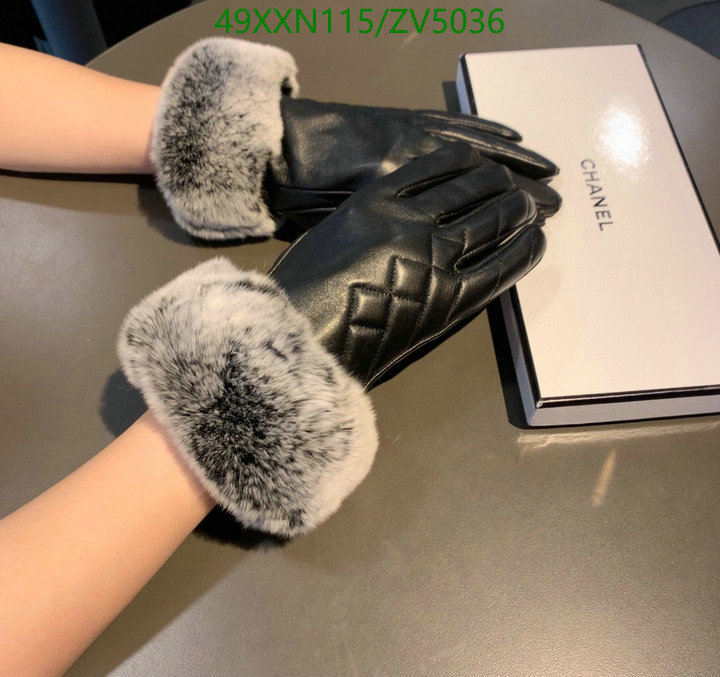 Gloves-Chanel, Code: ZV5036,$: 49USD