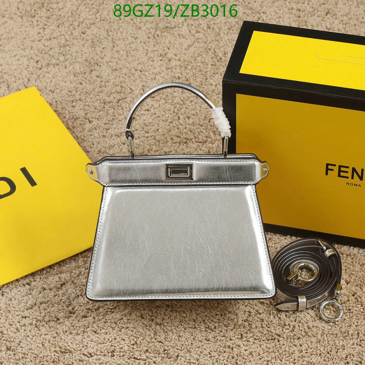 Fendi Bag-(4A)-Diagonal-,Code: ZB3016,$: 89USD