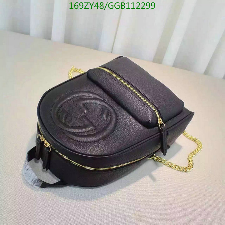 Gucci Bag-(Mirror)-Backpack-,Code: GGB112299,