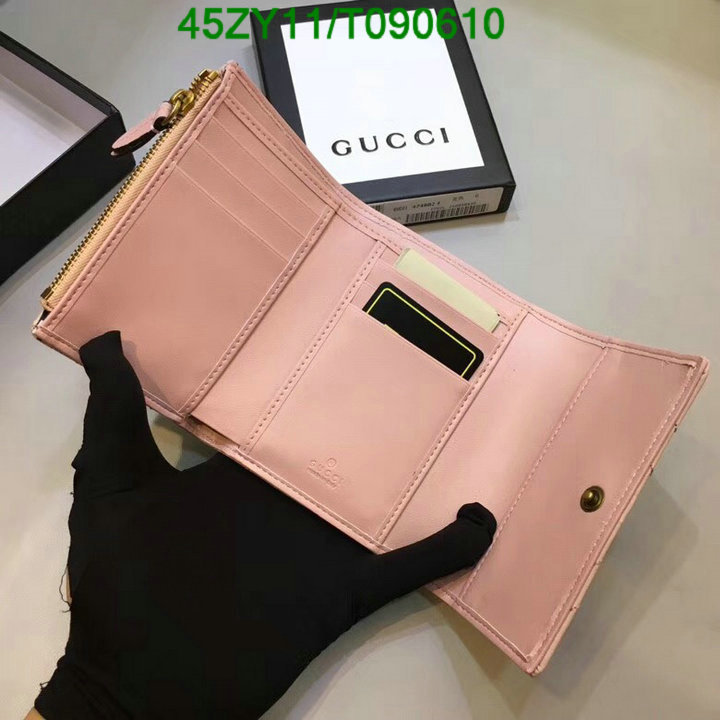 Gucci Bag-(4A)-Wallet-,Code: T090610,$:45USD