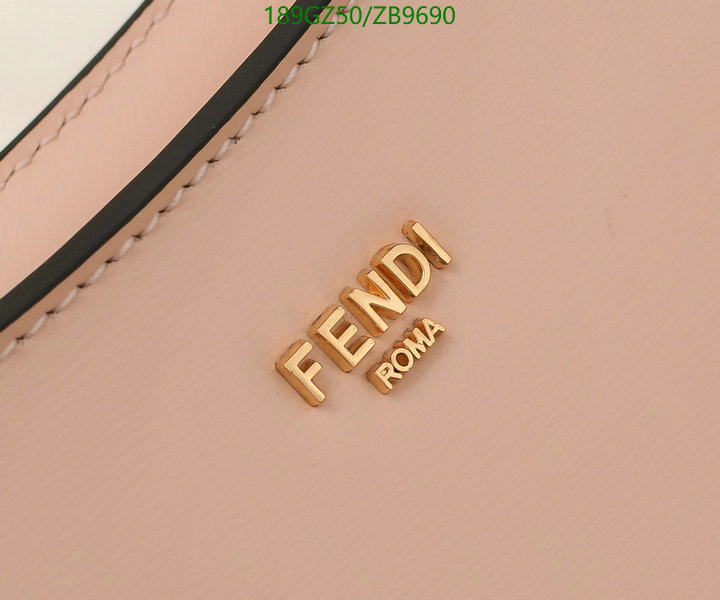 Fendi Bag-(Mirror)-Handbag-,Code: ZB9690,$: 189USD