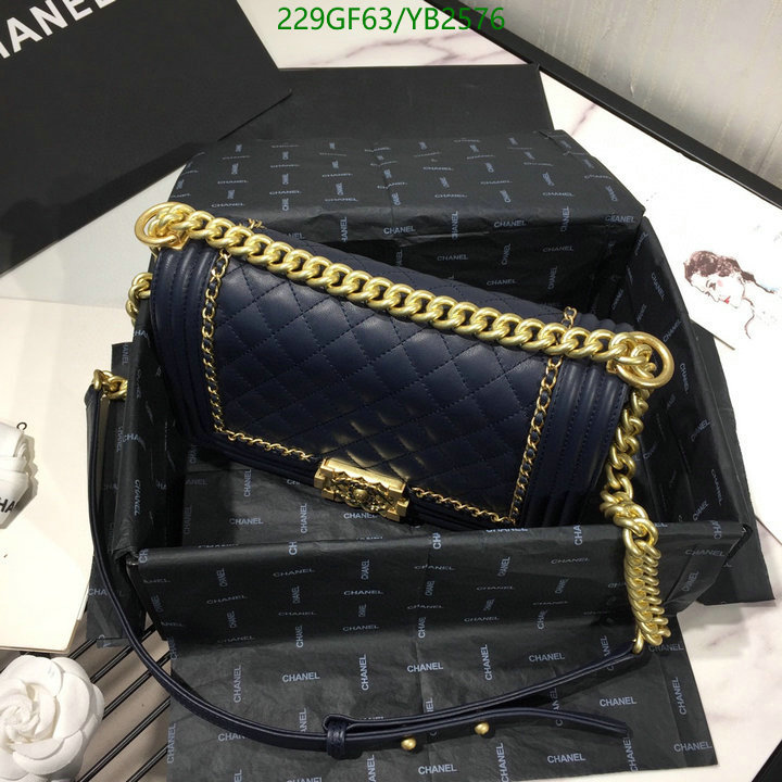 Chanel Bags -(Mirror)-Le Boy,Code: YB2576,$: 229USD