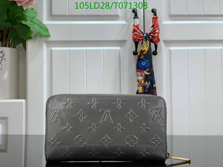 LV Bags-(Mirror)-Wallet-,Code: T071308,$: 105USD