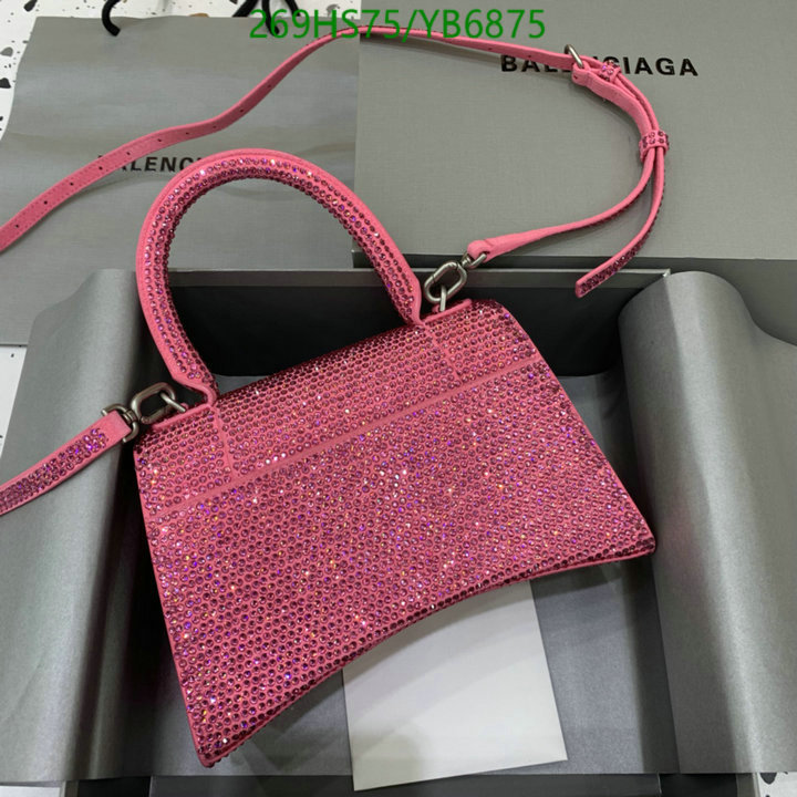 Balenciaga Bag-(Mirror)-Hourglass-,Code: YB6875,